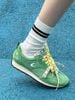 CATSOFA ™️| GIÀY SNEAKER EMOJI LAB GREEN UNISEX CAT&SOFA CS25008