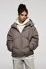 INF®️| ÁO KHOÁC PHAO LÔNG VŨ PHỒNG MŨ TRÙM ĐẦU RỘNG ĐƠN GIẢN UNISEX INF 6401