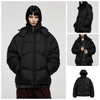 INF®️| ÁO KHOÁC PHAO LÔNG VŨ PHỒNG MŨ TRÙM ĐẦU RỘNG ĐƠN GIẢN UNISEX INF 6401