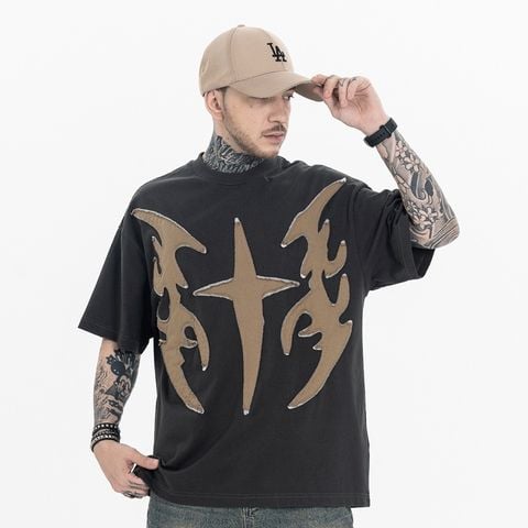 FG®️| ÁO THUN CỔ TRÒN TAY NGẮN CÁ TÍNH FG F182