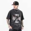 FG®️| ÁO THUN CỔ TRÒN TAY NGẮN DÁNG RỘNG IN HÌNH GRAFFITI FG F256