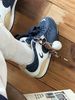 CATSOFA ™️| GIÀY SNEAKER FISHERMAN NAVY LƯỚI THÔ CAO 4.5CM UNISEX CAT&SOFA CS25007
