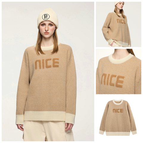 INF®️| ÁO SWEATER LEN JACQUARD NICE UNISEX INF 10203