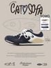 CATSOFA ™️| GIÀY SNEAKER FISHERMAN NAVY LƯỚI THÔ CAO 4.5CM UNISEX CAT&SOFA CS25007