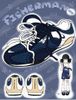 CATSOFA ™️| GIÀY SNEAKER FISHERMAN NAVY LƯỚI THÔ CAO 4.5CM UNISEX CAT&SOFA CS25007