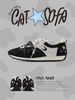 CATSOFA ™️| GIÀY SNEAKER EMOJI LAB BLACK UNISEX CAT&SOFA CS25008
