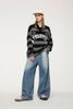 INF®️| ÁO SWEATER LEN DỆT KIM SỌC NGANG RỘNG UNISEX INF 10201