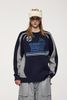 INF®️| ÁO SWEATER LEN JACQUARD CỔ TRÒN HỌA TIẾT UNISEX INF 10198