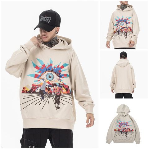 FG ™️| ÁO THÊU HIGHT STREET HIP-HOP HOODIE FG E829