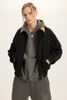 AMERICAN STYLE WASHED OLD LAPEL RETRO JACKET BE P0007/2022