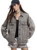 MADEEXTREME®️| ÁO KHOÁC DENIM WASH RETRO AMERICAN DÁNG RỘNG UNISEX MADE DY956