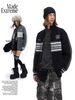 MADEEXTREME®️| ÁO KHOÁC LEN THÊU RETRO CỔ CAO KHÓA KÉO UNISEX MADE GM2416