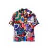 INF®️| ÁO SƠ MI TAY NGẮN ĐI BIỂN SEERSUCKER GRAFFITI UNISEX INF 9157