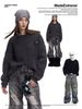 MADEEXTREME®️| ÁO LEN HỌA TIẾT LÔNG CHỒN CÀI HẠT NHỆN GIẢ UNISEX MADE GM2419