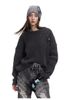 MADEEXTREME®️| ÁO LEN HỌA TIẾT LÔNG CHỒN CÀI HẠT NHỆN GIẢ UNISEX MADE GM2419