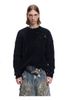 MADEEXTREME®️| ÁO LEN HỌA TIẾT LÔNG CHỒN CÀI HẠT NHỆN GIẢ UNISEX MADE GM2419