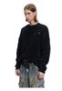 MADEEXTREME®️| ÁO LEN HỌA TIẾT LÔNG CHỒN CÀI HẠT NHỆN GIẢ UNISEX MADE GM2419