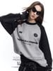 MADEEXTREME®️| ÁO LEN OVERSIZE TAY ÁO RAGLAN CỔ TRÒN THÊU LOGO UNISEX MADE GM2413