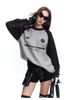 MADEEXTREME®️| ÁO LEN OVERSIZE TAY ÁO RAGLAN CỔ TRÒN THÊU LOGO UNISEX MADE GM2413