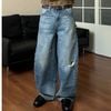 MADEEXTREME®️| QUẦN JEAN ỐNG RỘNG RÁCH WASH RETRO UNISEX MADE 240607