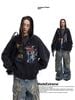 MADEEXTREME®️| ÁO KHOÁC HOODIE WASH IN HÌNH MŨ TRÙM KHÓA KÉO UNISEX MADE 2401