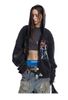 MADEEXTREME®️| ÁO KHOÁC HOODIE WASH IN HÌNH MŨ TRÙM KHÓA KÉO UNISEX MADE 2401