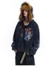 MADEEXTREME®️| ÁO KHOÁC HOODIE WASH IN HÌNH MŨ TRÙM KHÓA KÉO UNISEX MADE 2401