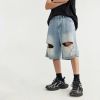 INF ™️| QUẦN SHORT DENIM RÁCH XƯỚC CÁ TÍNH INF 12375
