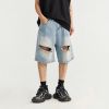 INF ™️| QUẦN SHORT DENIM RÁCH XƯỚC CÁ TÍNH INF 12375
