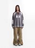 MADE®️| ÁO THUN DÀI TAY RETRO IN LƯỚI THOÁNG KHÍ NỐI DÂY RÚT DÀI IN CHỮ 444 UNISEX MADE HC02