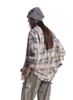 MADE®️| ÁO SƠ MI DÀI TAY KẺ SỌC THÊU CHỮ STREET UNISEX MADE 241083