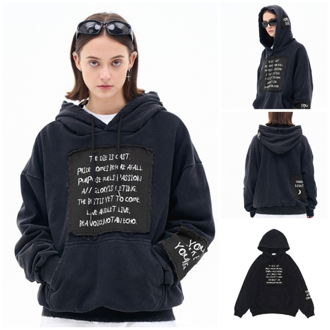 FG ™️| ÁO HOODIE OVERSIZE TRÙM ĐẦU RETRO CAO CẤP FG SW053