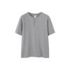 INF®️| ÁO THUN CỔ HENRY NGẮN TAY DÁNG THƯỜNG BASIC INF 8013