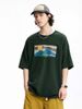 INF®️| ÁO THUN CỔ TRÒN NGẮN TAY DÁNG RỘNG IN GRAFFITI INF 8029