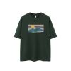 INF®️| ÁO THUN CỔ TRÒN NGẮN TAY DÁNG RỘNG IN GRAFFITI INF 8029