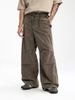 INF®️| QUẦN VẢI KHAKI DÁNG RỘNG UNISEX INF 12427