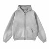ARTIE ™️| ÁO HOODIE OVERSIZE TRÙM ĐẦU WASH BASIC KHÓA KÉO CAO CẤP AR 2666
