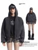 MADEEXTREME®️| ÁO KHOÁC NỈ BOXY TRÙM ĐẦU TRƠN MÀU TAY DÀI UNISEX MADE 241084