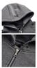 MADEEXTREME®️| ÁO KHOÁC NỈ BOXY TRÙM ĐẦU TRƠN MÀU TAY DÀI UNISEX MADE 241084