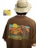 INF®️| ÁO THUN CỔ TRÒN NGẮN TAY DÁNG RỘNG IN GRAFFITI INF 8031