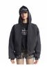 MADEEXTREME®️| ÁO KHOÁC NỈ BOXY TRÙM ĐẦU TRƠN MÀU TAY DÀI UNISEX MADE 241084