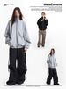 MADE®️| ÁO KHOÁC NỈ DÁNG RỘNG MÀU TRƠN KHÓA KÉO TÚI CÁCH ĐIỆU UNISEX MADE 241110