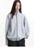 MADE®️| ÁO KHOÁC NỈ DÁNG RỘNG MÀU TRƠN KHÓA KÉO TÚI CÁCH ĐIỆU UNISEX MADE 241110