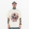 FG®️| ÁO THUN CỔ TRÒN TAY NGẮN IN HÌNH GRAFFITI FG F338