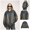 INF®️| ÁO KHOÁC DENIM WASH PHONG CÁCH DẠO PHỐ UNISEX INF 5382