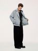 INF®️| ÁO KHOÁC DENIM WASH DÁNG RỘNG  UNISEX INF 5377