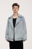 INF®️| ÁO KHOÁC DENIM WASH DÁNG RỘNG  UNISEX INF 5377