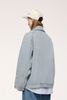 INF®️| ÁO KHOÁC DENIM WASH DÁNG RỘNG  UNISEX INF 5377