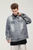 INF®️| ÁO KHOÁC DENIM WASH RETRO THIẾT KẾ ĐINH TÁN UNISEX INF 5379