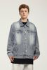 INF®️| ÁO KHOÁC DENIM WASH RETRO THIẾT KẾ ĐINH TÁN UNISEX INF 5379
